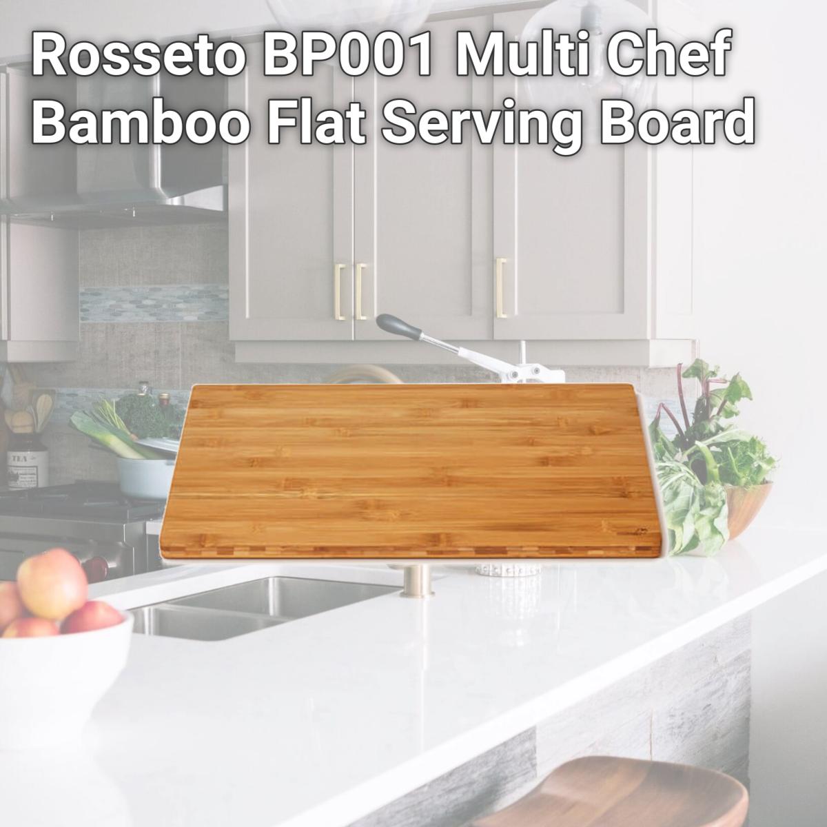 Picture of Rosseto BP001 Multi Chef Bamboo Flat Serving Board