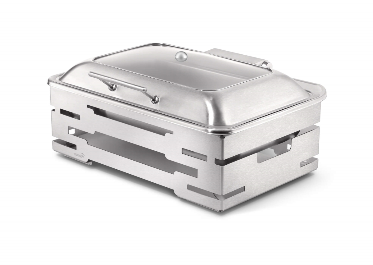 Rosseto Sm249 Multi Chef Soft Closing Lid, Stainless Steel Brushed