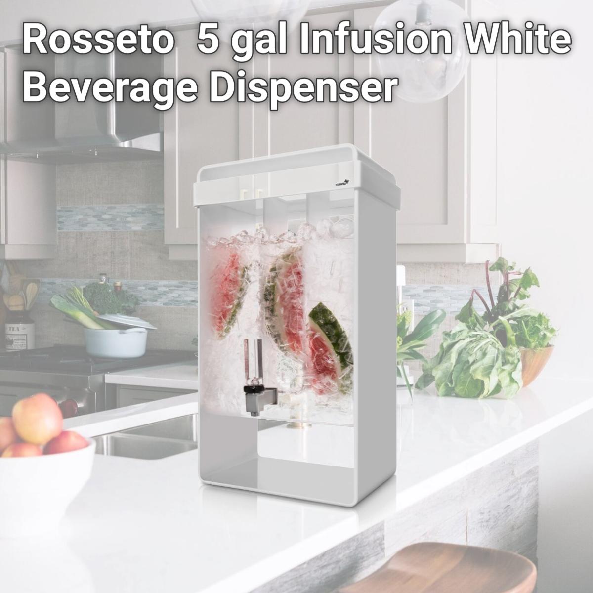 Picture of Rosseto LD155 5 gal Infusion White Beverage Dispenser