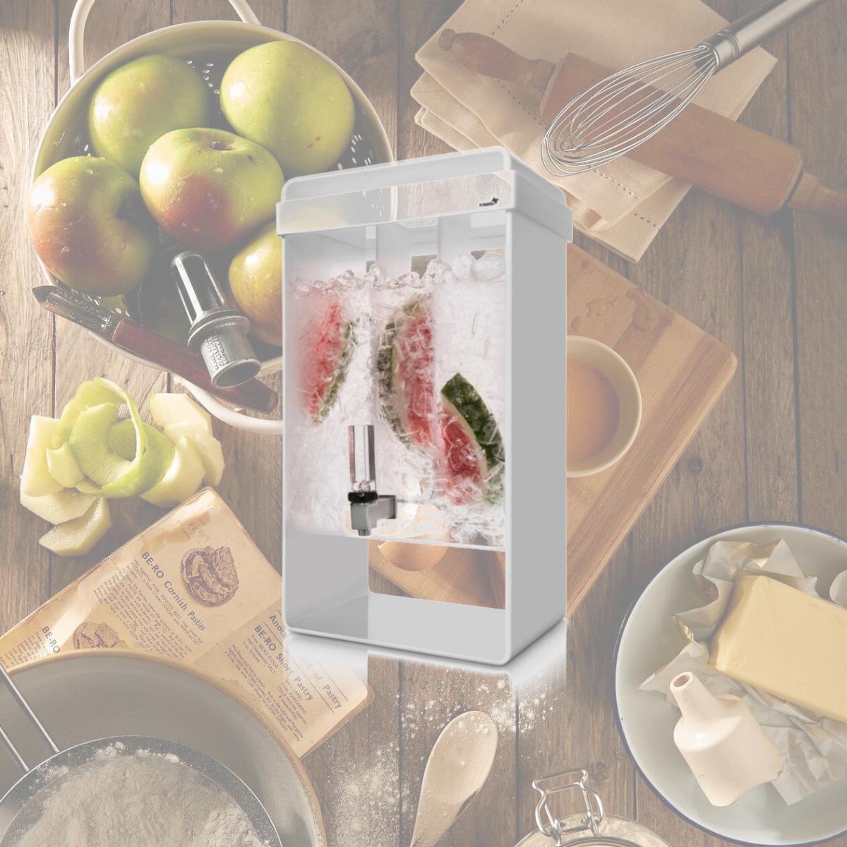 Picture of Rosseto LD155 5 gal Infusion White Beverage Dispenser