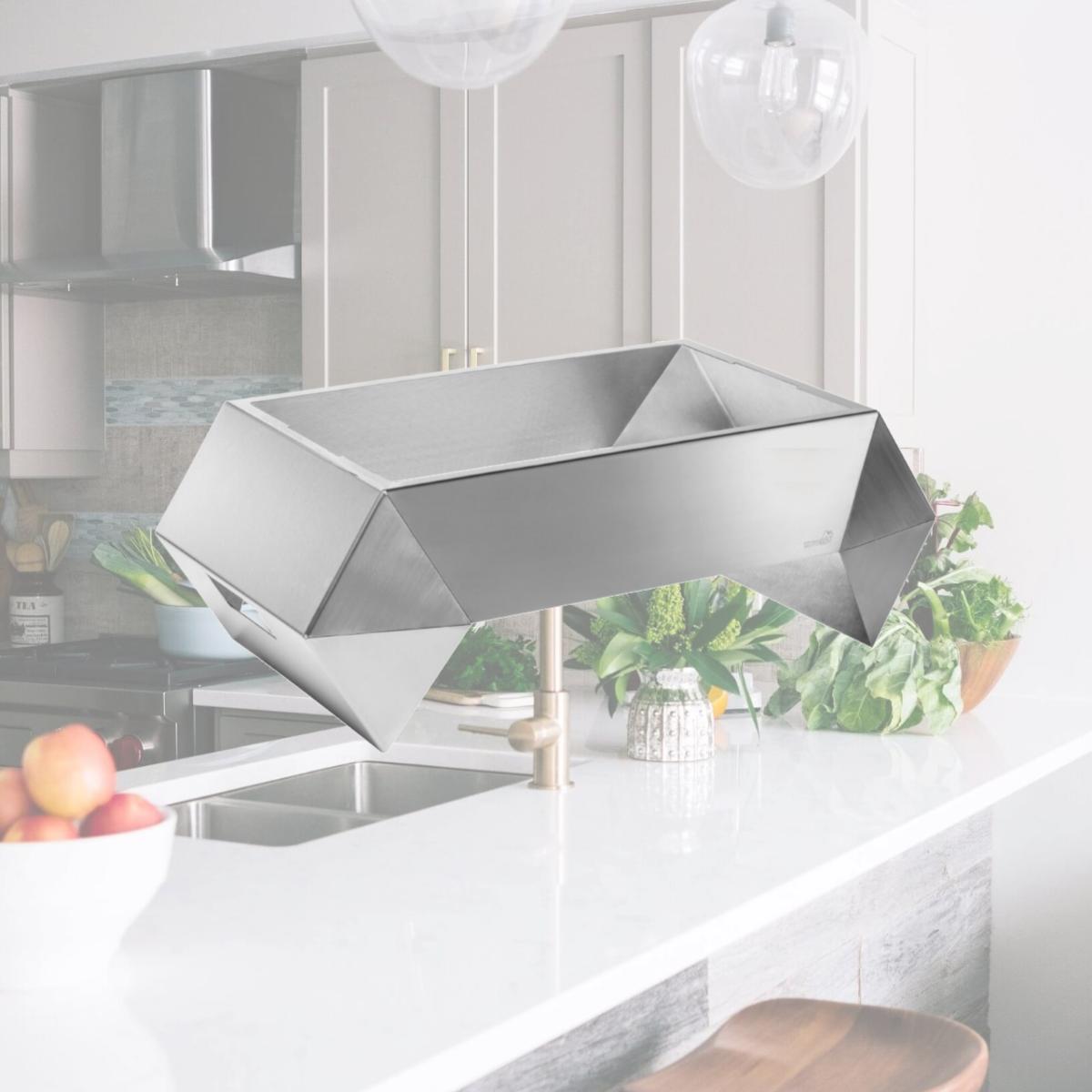 Picture of Rosseto SM254 10 in. Diamond Multi Chef Stainless Steel Frame