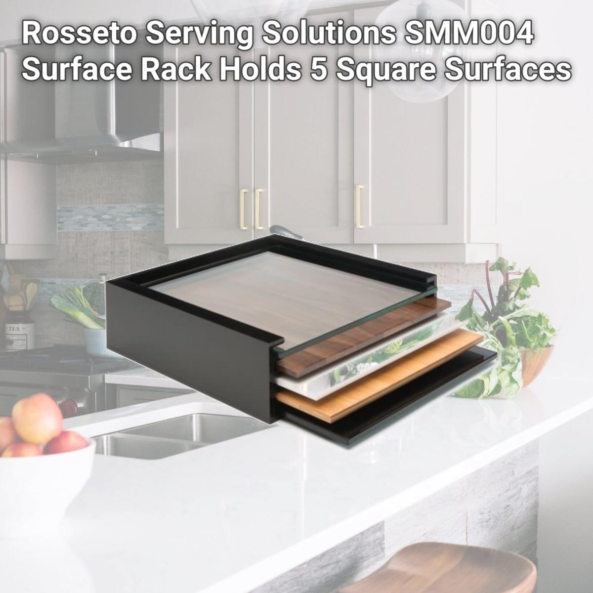 Picture of Rosseto Serving Solutions SMM004 Surface Rack Holds 5 Square Surfaces