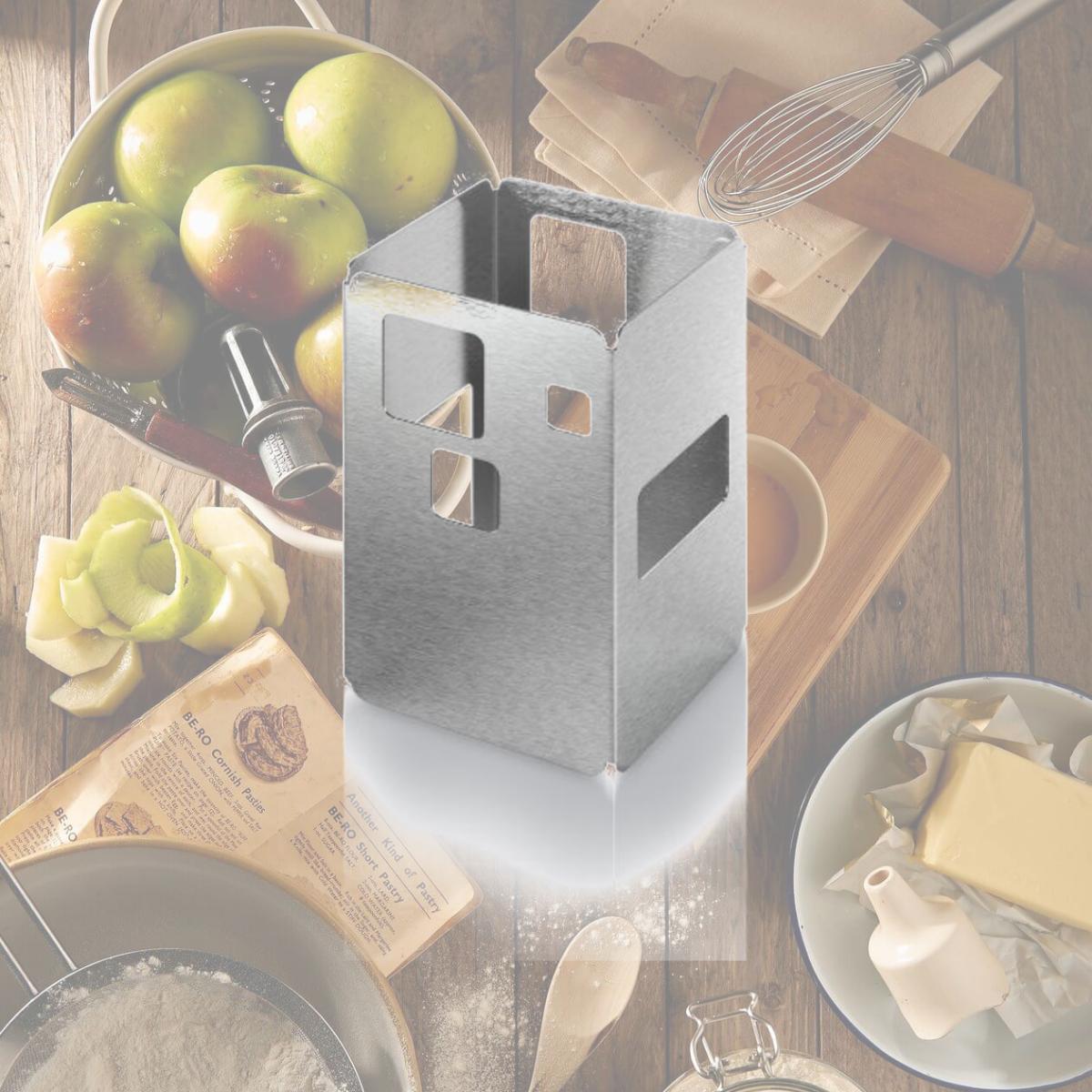 Picture of Rosseto Serving Solutions D61877 Tall Stainless Steel Square Riser