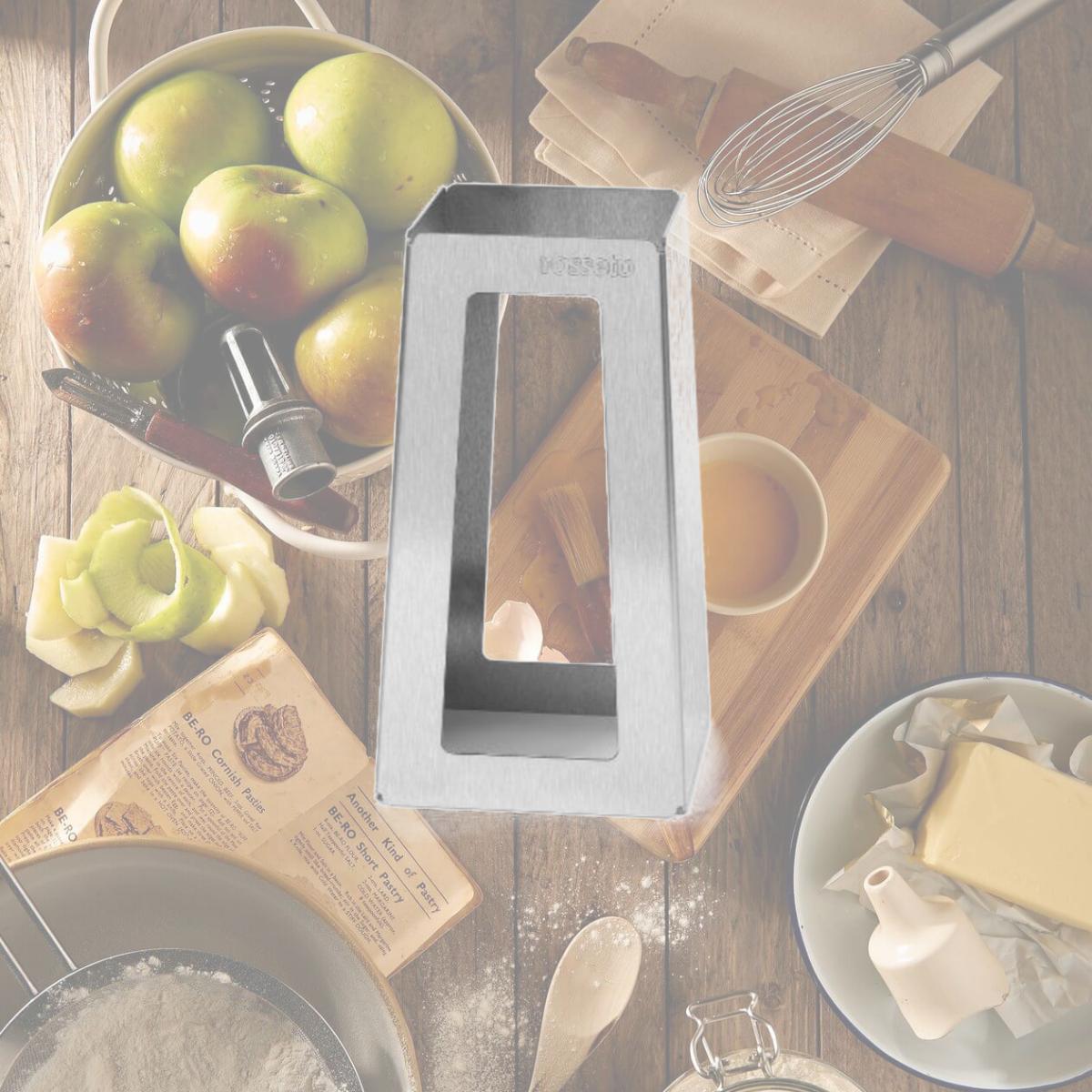 Picture of Rosseto Serving Solutions SM151 Stainless Steel Brushed Finish Pyramid Buffet Riser- 10 in.
