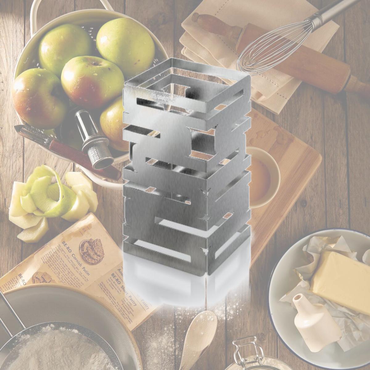 Picture of Rosseto Serving Solutions D62077 12 in. Stainless Steel Multi-Level Riser
