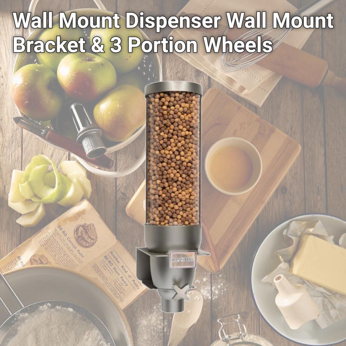 Picture of Rosseto Serving Solutions EZ538 Wall Mount Dispenser Wall Mount Bracket & 3 Portion Wheels