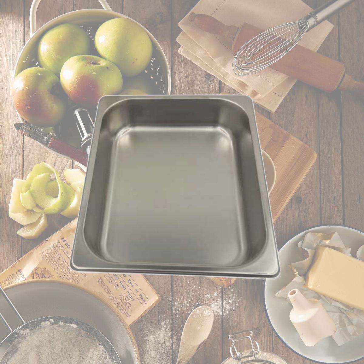 Picture of Rosseto SMM064 0.5 in. Multi-Chef Food pan, Silver