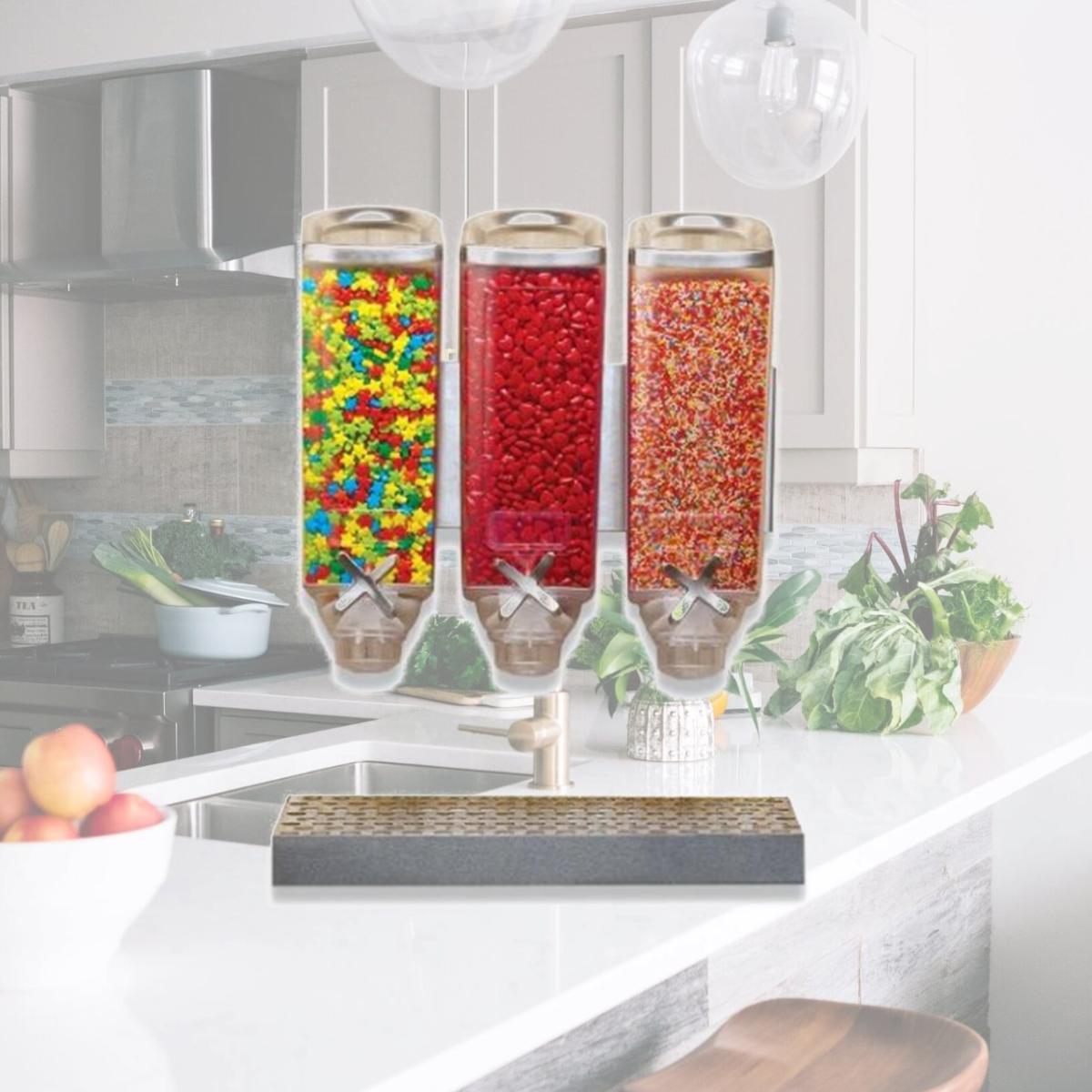 Picture of Rosseto Serving Solutions EZP2906 3W Dry Goods Dispenser
