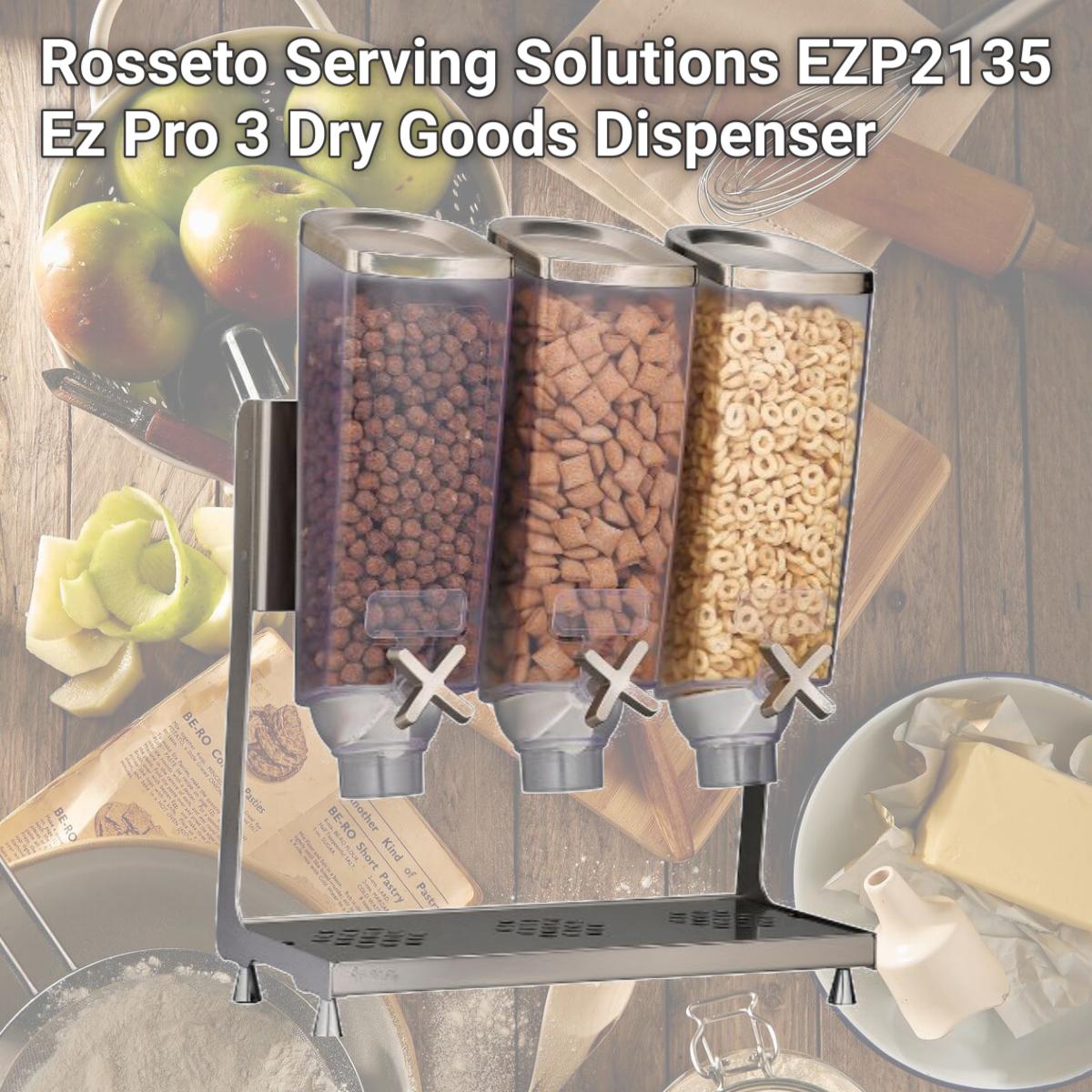 Picture of Rosseto Serving Solutions EZP2135 Ez Pro 3 Dry Goods Dispenser