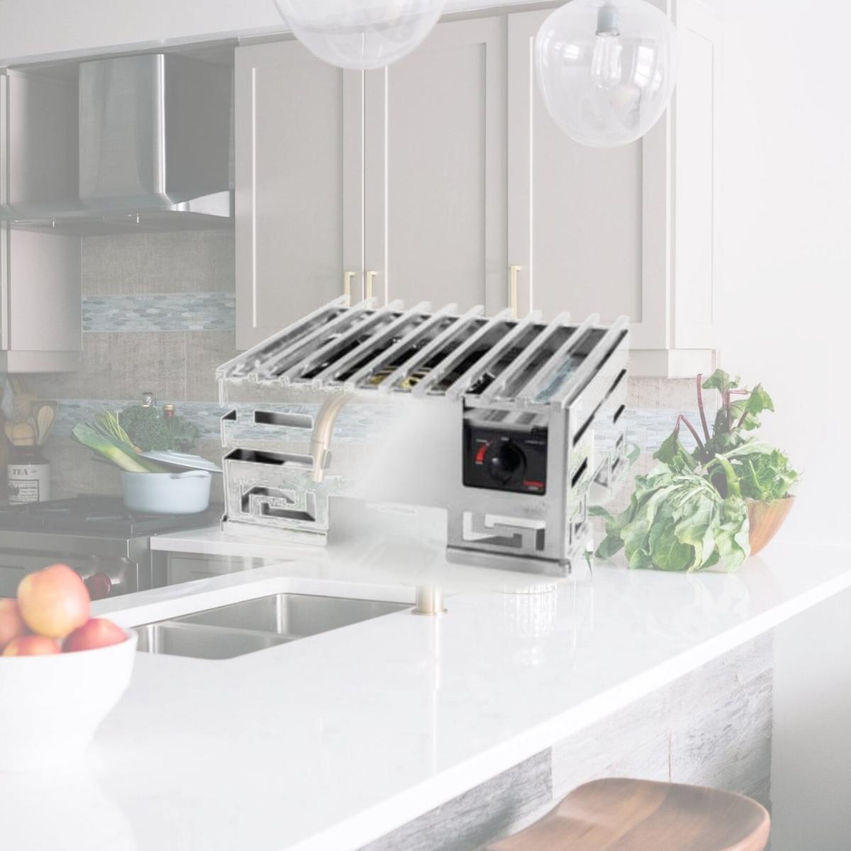 Picture of Rosseto Serving Solutions SK033 Mini-Chef Stainless Steel Warmer Kit