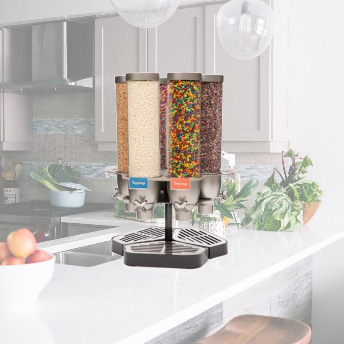 Picture of Rosseto Serving Solutions EZ563 6-Container Carousel Table-Top