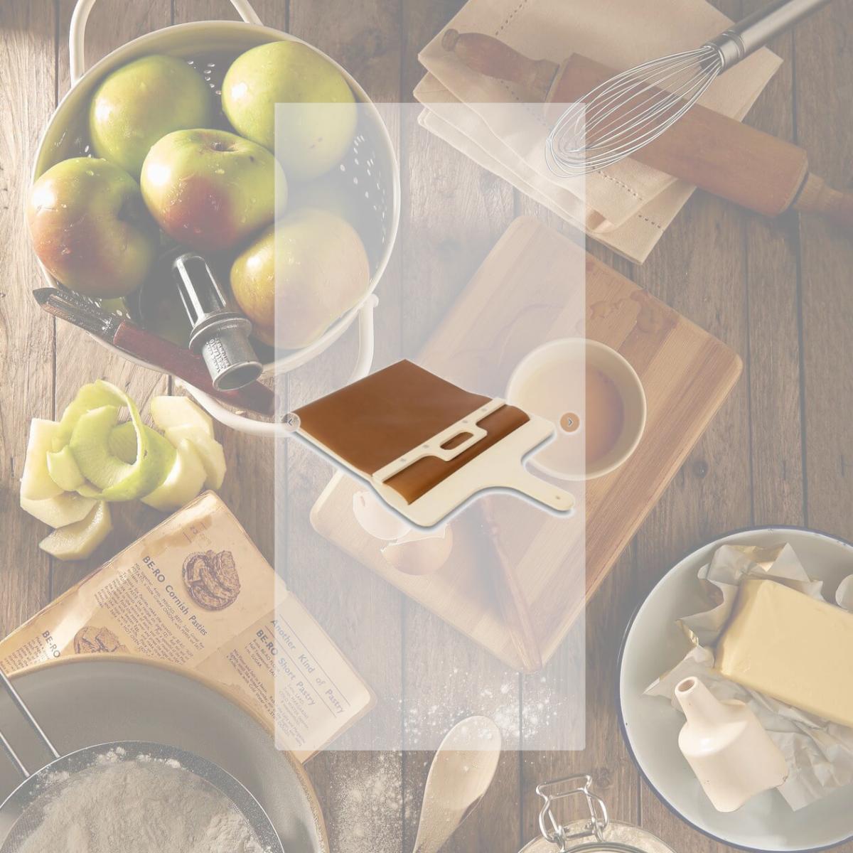 Picture of Pizza tray 2017 Premium Sliding Pizza Peel | Non-Stick Pizza Spatula Paddle with Wooden Handl...