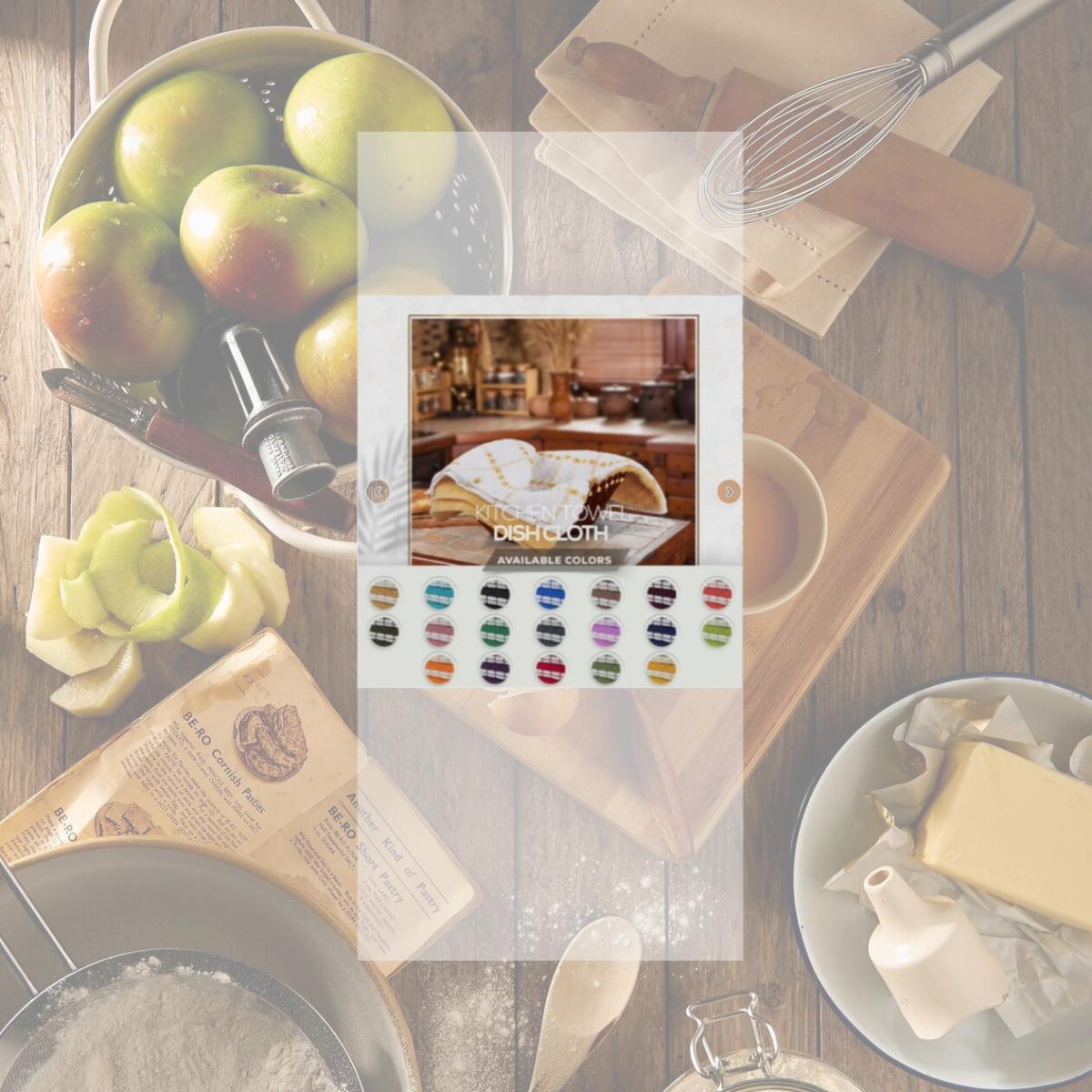 Picture of Pack kitchen towel dish cloth super absorbent tea towels 15x 25 utopia towels