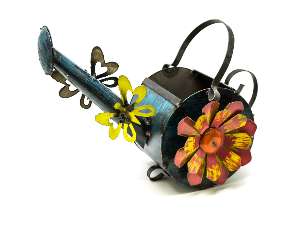 UPC 750227008388 product image for 100838 Watering Can Cylinder Garden Art | upcitemdb.com