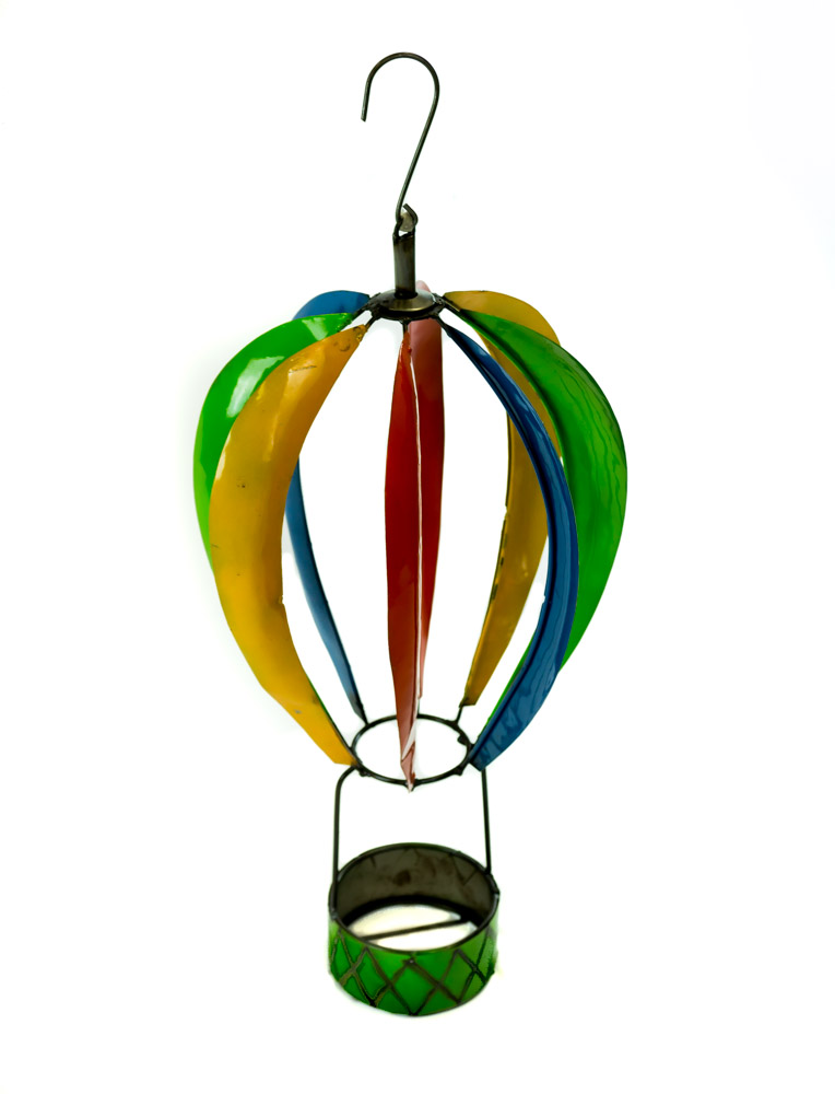 100848 Spinning Hot Air Balloon, Multi Color