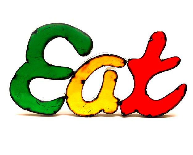 10027 Eat Sign - Small