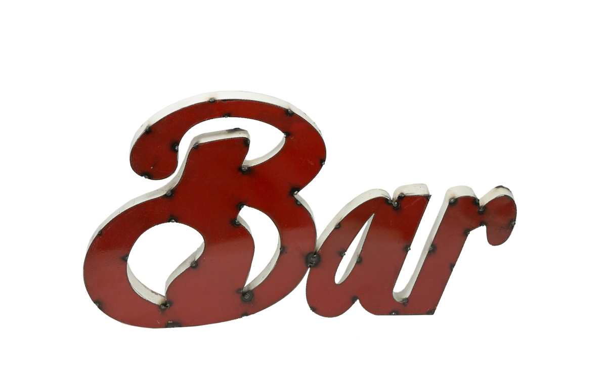 10031 1.5 In. Small Bar Sign For Decor