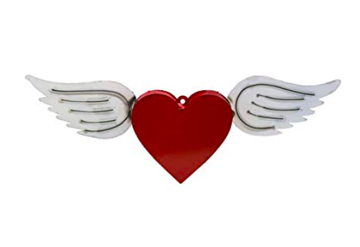 10180 Heart With Wings - Medium