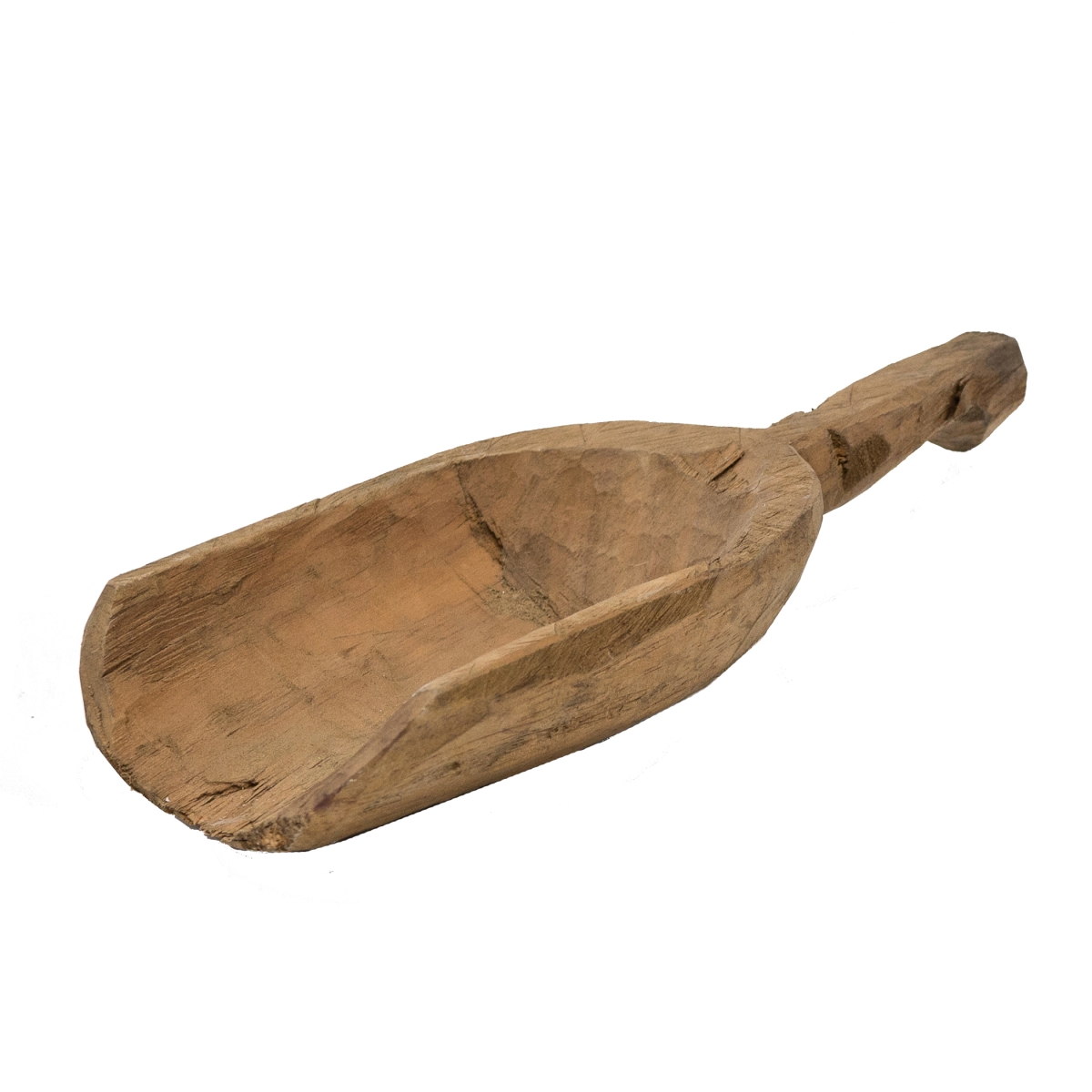 12487 Wooden Scoop For Decor