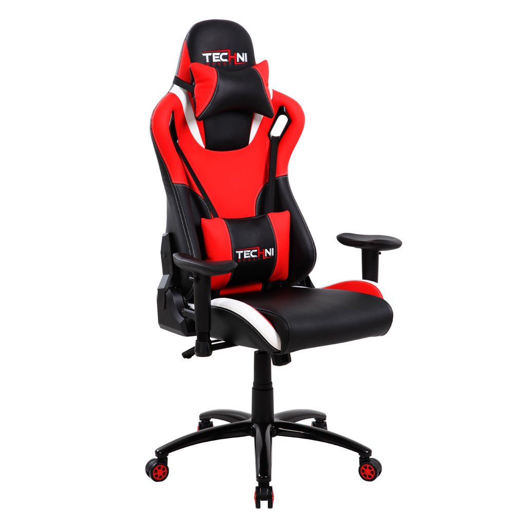 Rta-ts80-red Ergonomic, High Back, Racer Style, Video Gaming Chair - Red