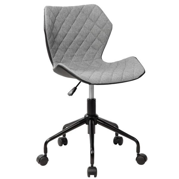 Rta-3237-gry Deluxe Modern Office Armless Task Chair, Grey - 30.75-34.5 X 21 X 21.5 In.