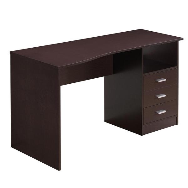 Rta-8404-wn Classic Computer Desk With Multiple Drawers, Wenge - 29.5 X 51.25 X 23.5 In.