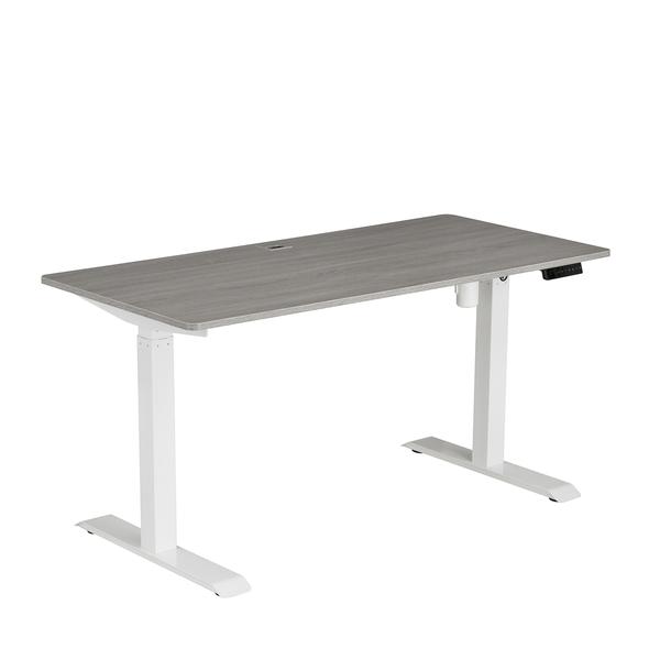 Rta-3839su-gry Automatic Sit To Stand Desk, Grey - 29-48 X 59 X 27.5 In.