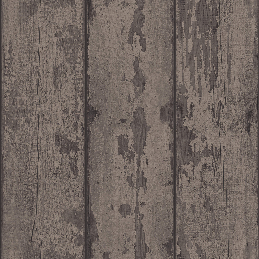 610802 Mahogany Wood Plank Non-woven Wallpaper