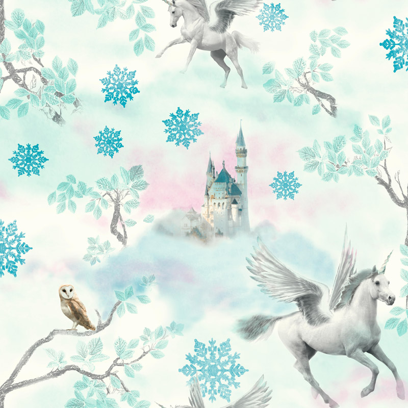 667800 Fairytale Wallpaper, Ice Blue