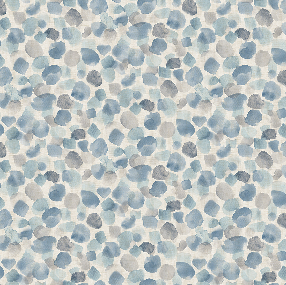 676108 Painted Dot Wallpaper, Blue