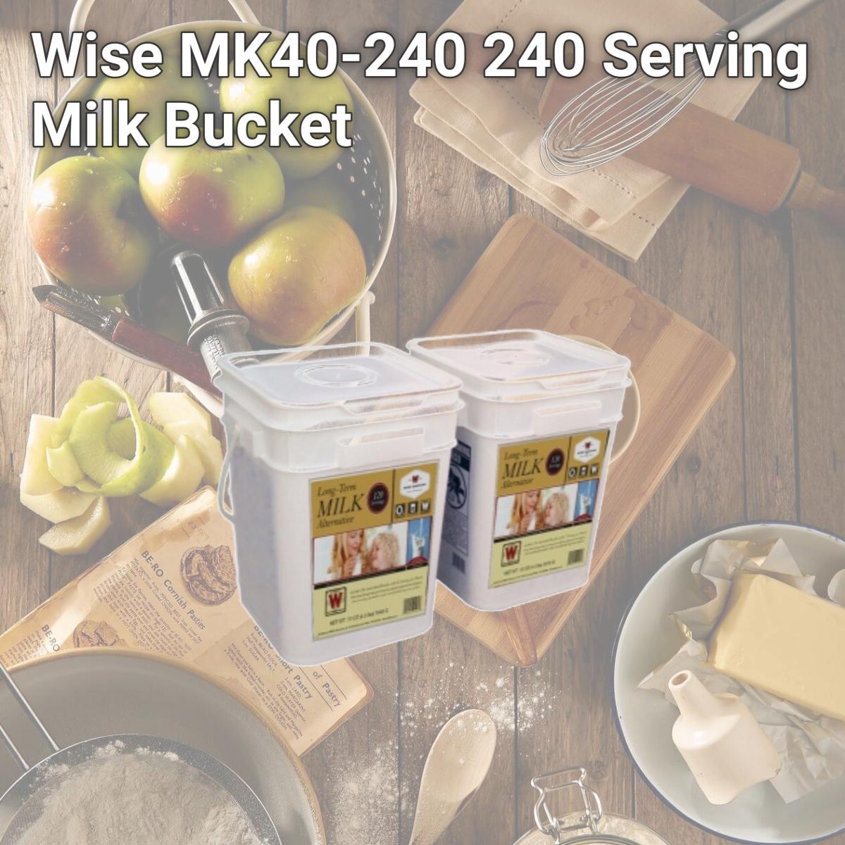 Picture of Wise MK40-240 240 Serving Milk Bucket