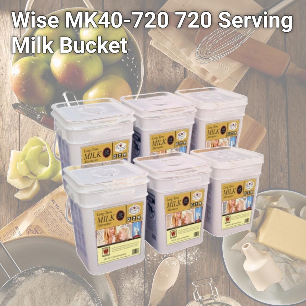 Picture of Wise MK40-720 720 Serving Milk Bucket