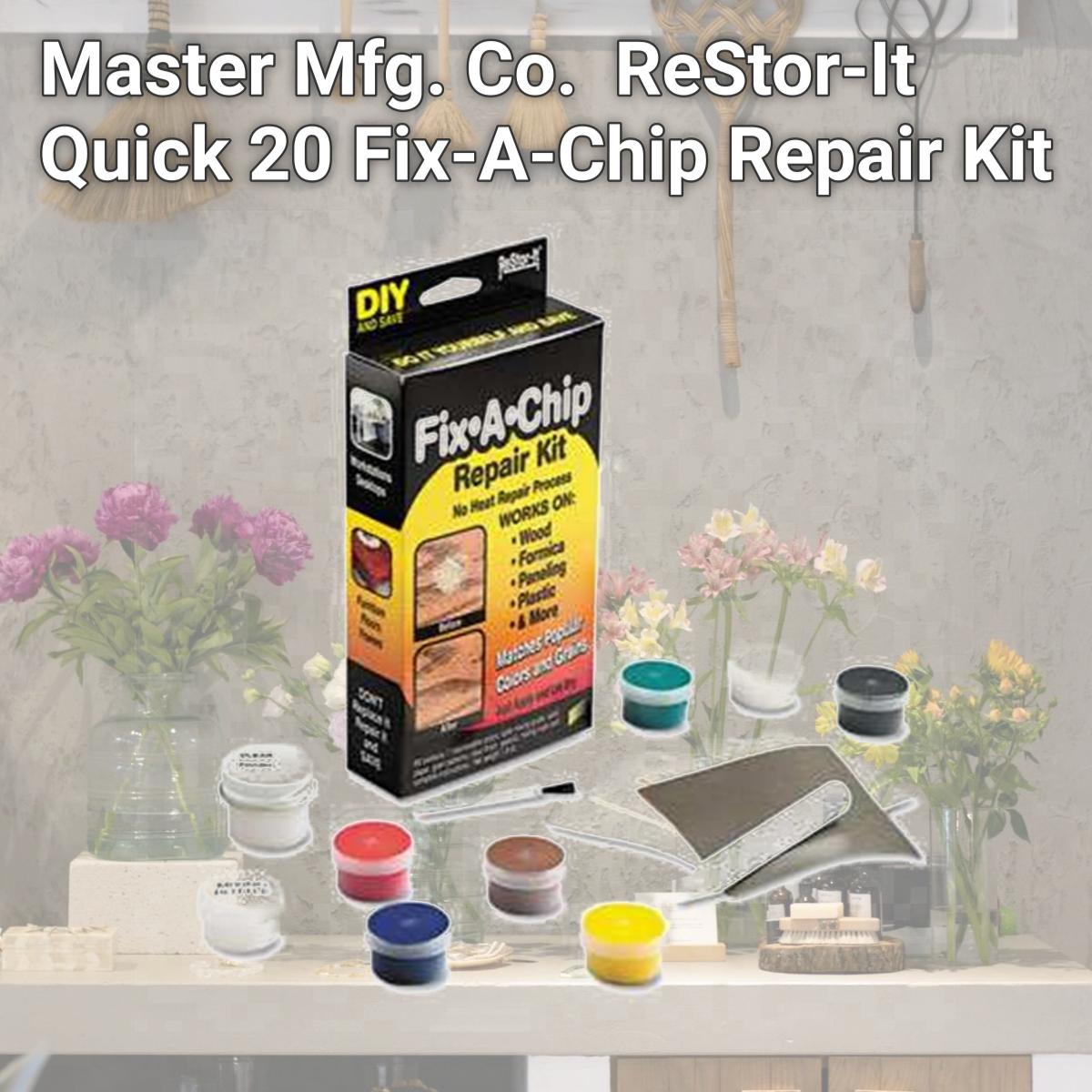 Picture of Master Mfg. Co. MAS-18084 ReStor-It Quick 20 Fix-A-Chip Repair Kit