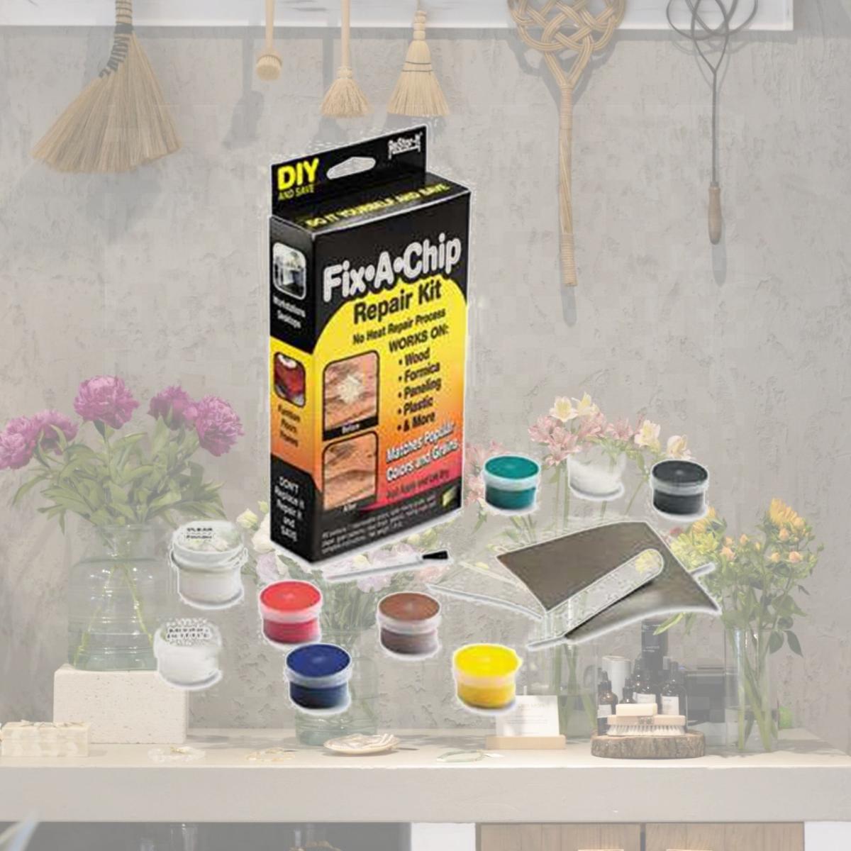 Picture of Master Mfg. Co. MAS-18084 ReStor-It Quick 20 Fix-A-Chip Repair Kit