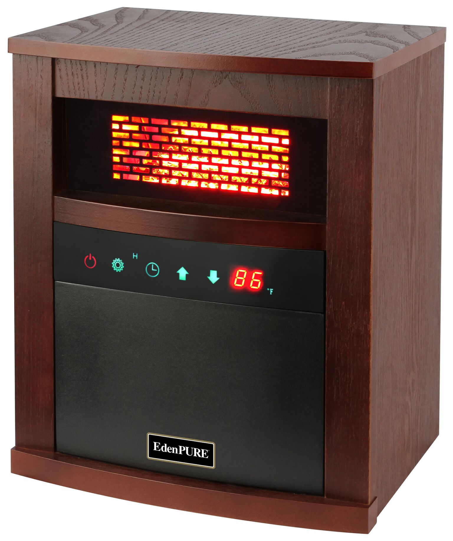 UPC 827463003115 product image for EdenPURE A5839 Eden Pure CopperHX W1 Infrared Heater - Walnut | upcitemdb.com