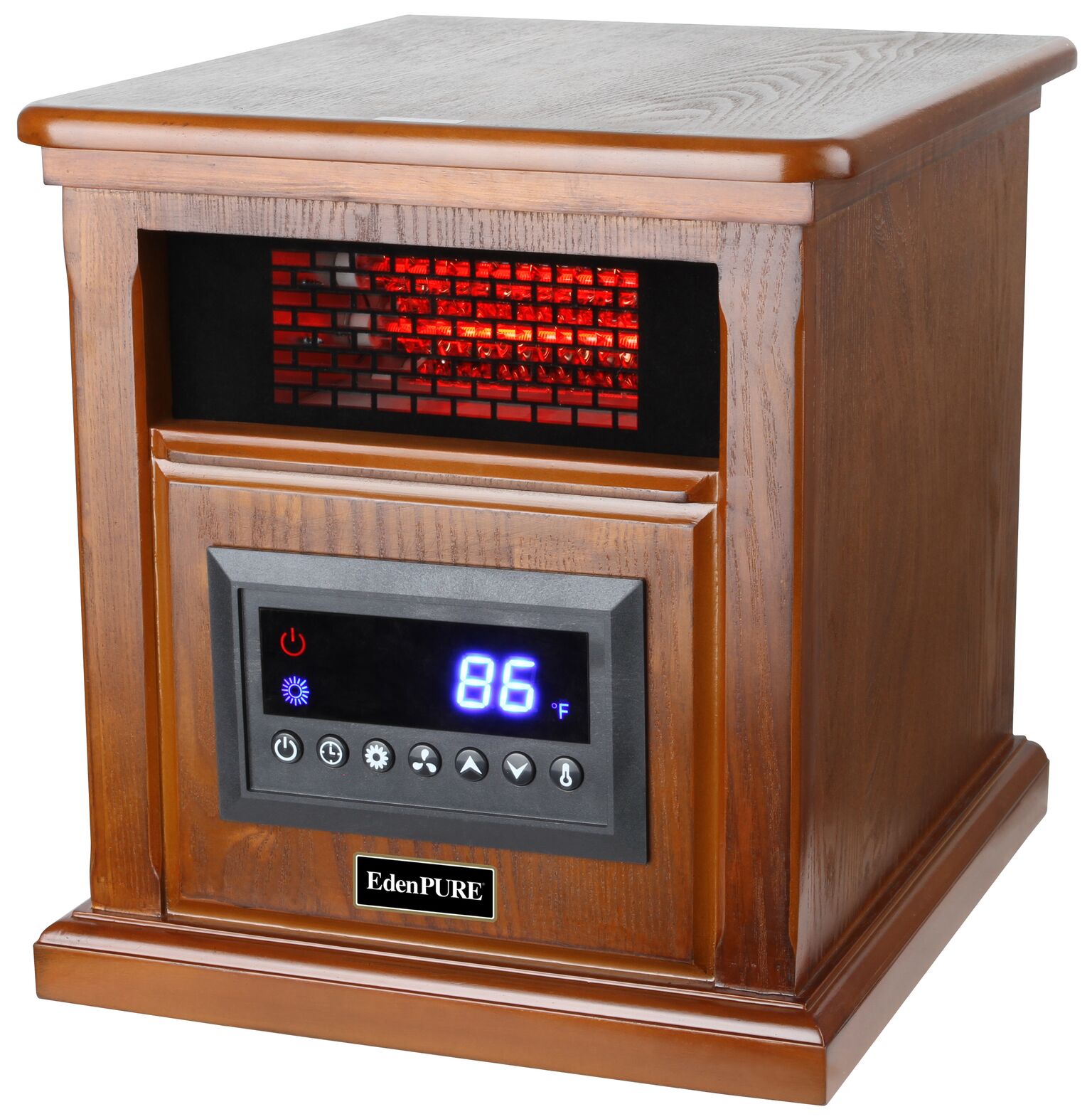 UPC 827463003139 product image for EdenPURE A5841 Eden Pure CopperHX W2 Infrared Heater - Walnut | upcitemdb.com