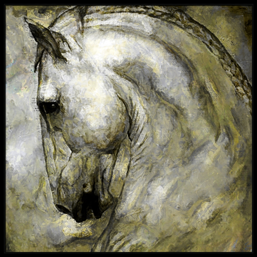 Bronze Horse 2 Wall Art