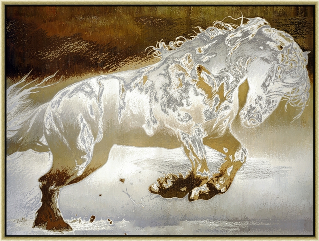 671275flg Horse Shear Iii Wall Art