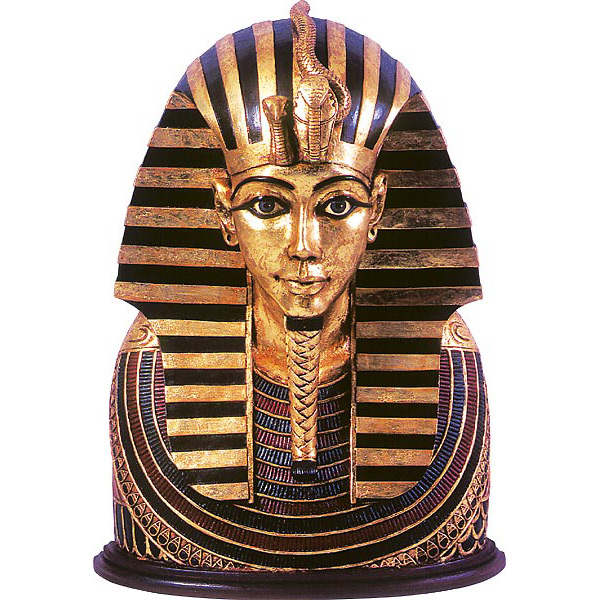 10019821 Tutankhamun Bust, Multi Color