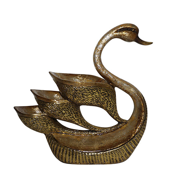 11273776 Medici Decorative Swan, Multi Color