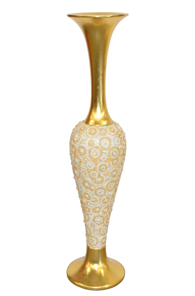 11273961 Radiant Pearl Tall Vase, Multi Color