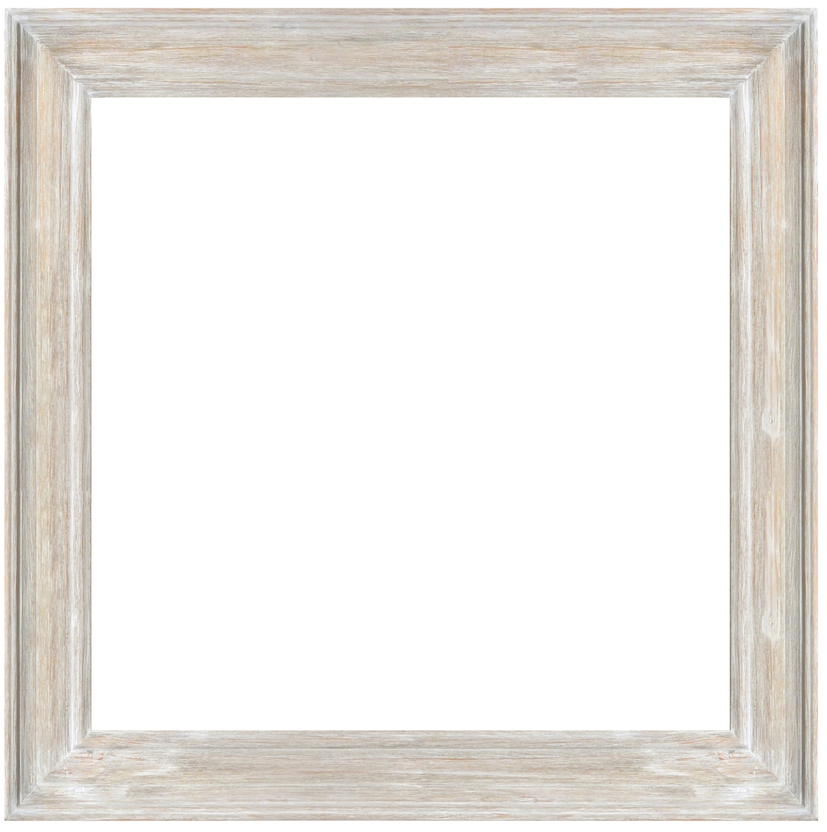 12008367 30 X 30 In. Misty Woods Frame - Distressed White Wash