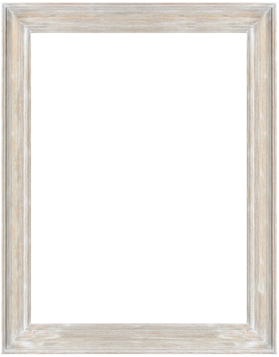 12008372 36 X 48 In. Misty Woods Frame - Distressed White Wash