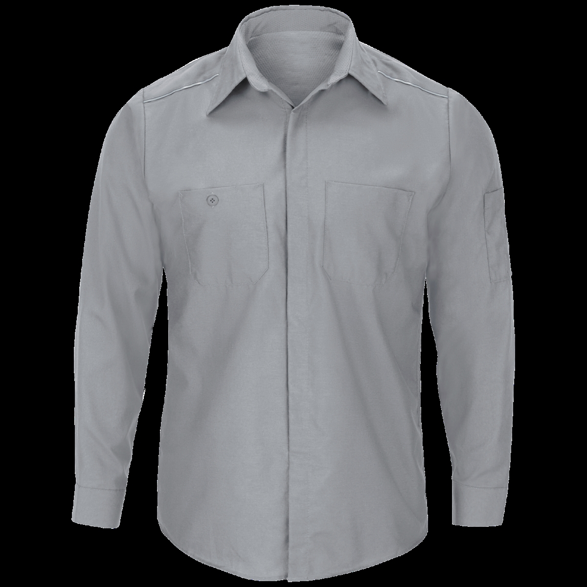UPC 194531211391 product image for SP3AGY-RG-M Mens Long Sleeve Pro Airflow Work Shirt, Gray - Medium - Regular | upcitemdb.com