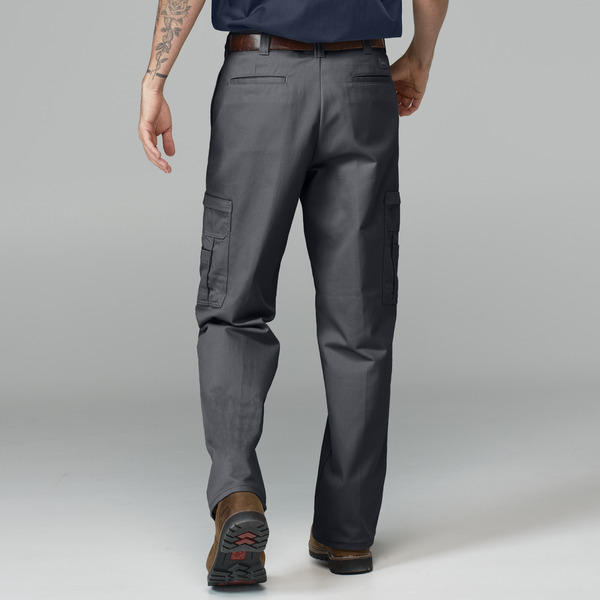 LP39CH-44-28 Mens Industrial Cotton Cargo Pant, Dark Charcoal - 44 in. Waist - 28 in. Inseam