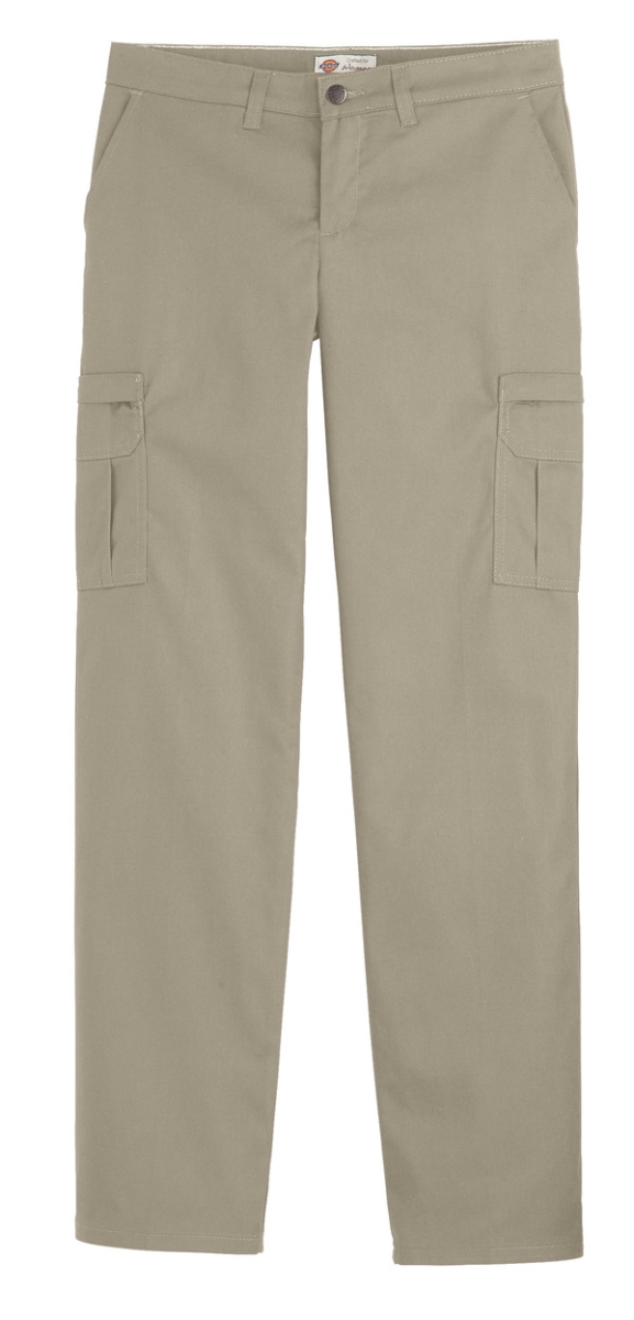FP72DS-8-28 Womens Premium Cargo Pant, Desert Sand - Size 8 - 28 in. Inseam