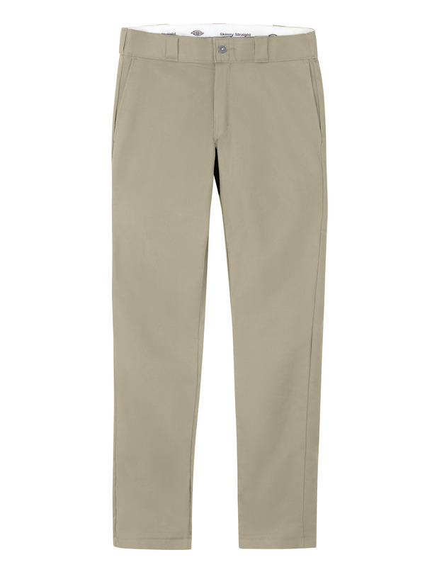 P801DS-33-34 Mens Industrial Flex Skinny Straight Fit Work Pant, Desert Sand - 33 in. Waist - 34 in. Inseam