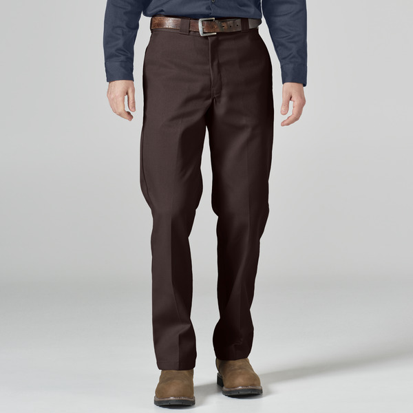 P874DB-42-34 Mens Industrial 874 Work Pant, Dark Brown - 42 in. Waist - 34 in. Inseam