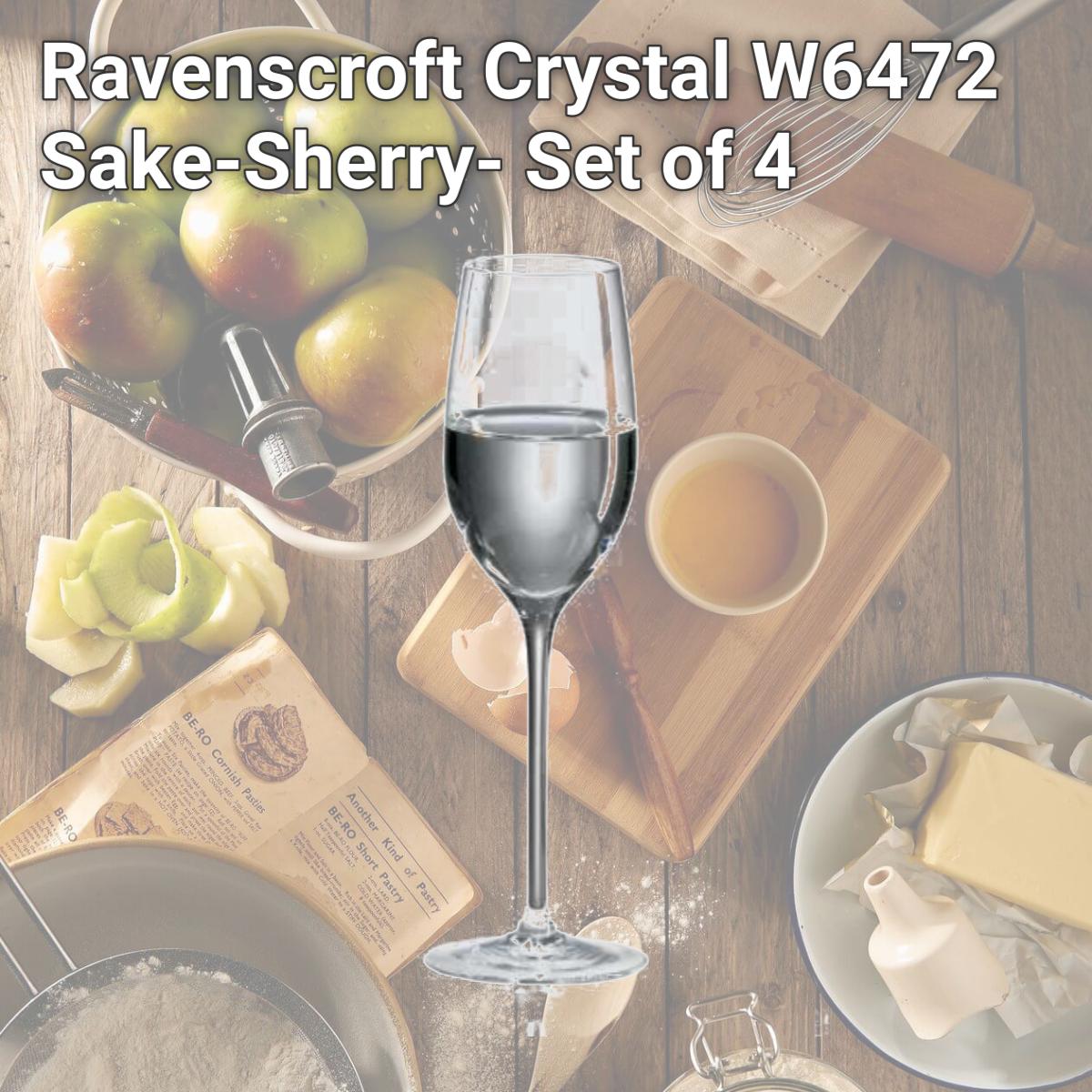 Picture of Ravenscroft Crystal W6472 Sake-Sherry- Set of 4