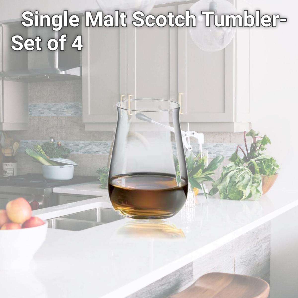 Picture of Ravenscroft Crystal W5475 Single Malt Scotch Tumbler- Set of 4